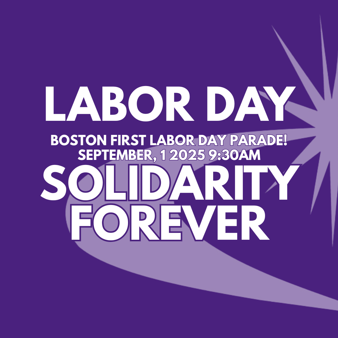 Boston's First Labor Day Parade